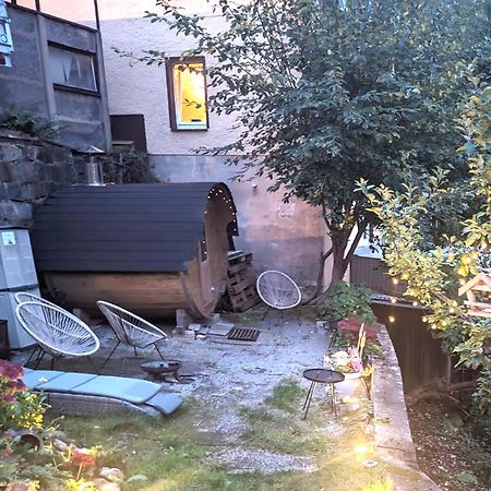 Idyllische Erholung - Sauna, Garten, Pool&Fluss - Zi1 Sebnitz Exterior foto