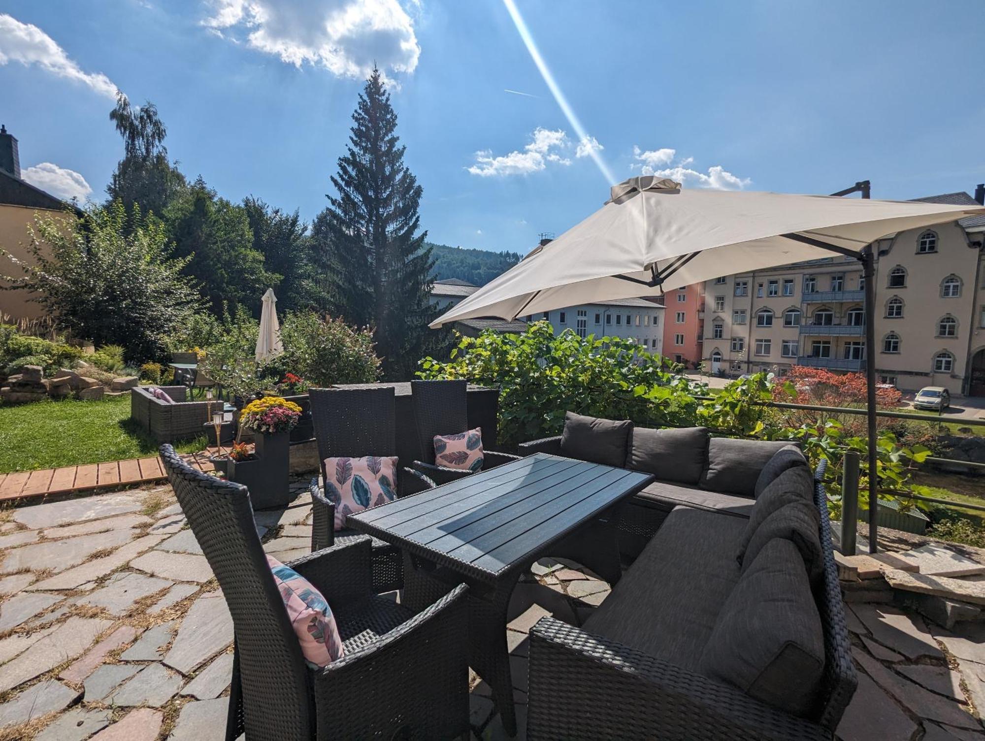 Idyllische Erholung - Sauna, Garten, Pool&Fluss - Zi1 Sebnitz Exterior foto