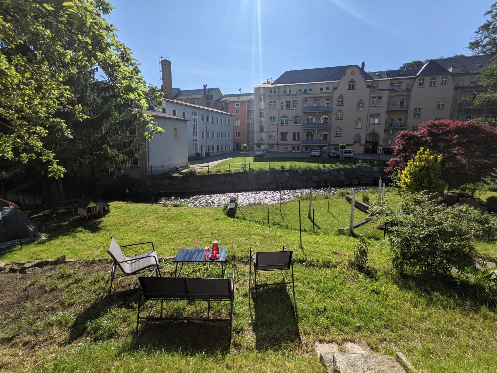 Idyllische Erholung - Sauna, Garten, Pool&Fluss - Zi1 Sebnitz Exterior foto