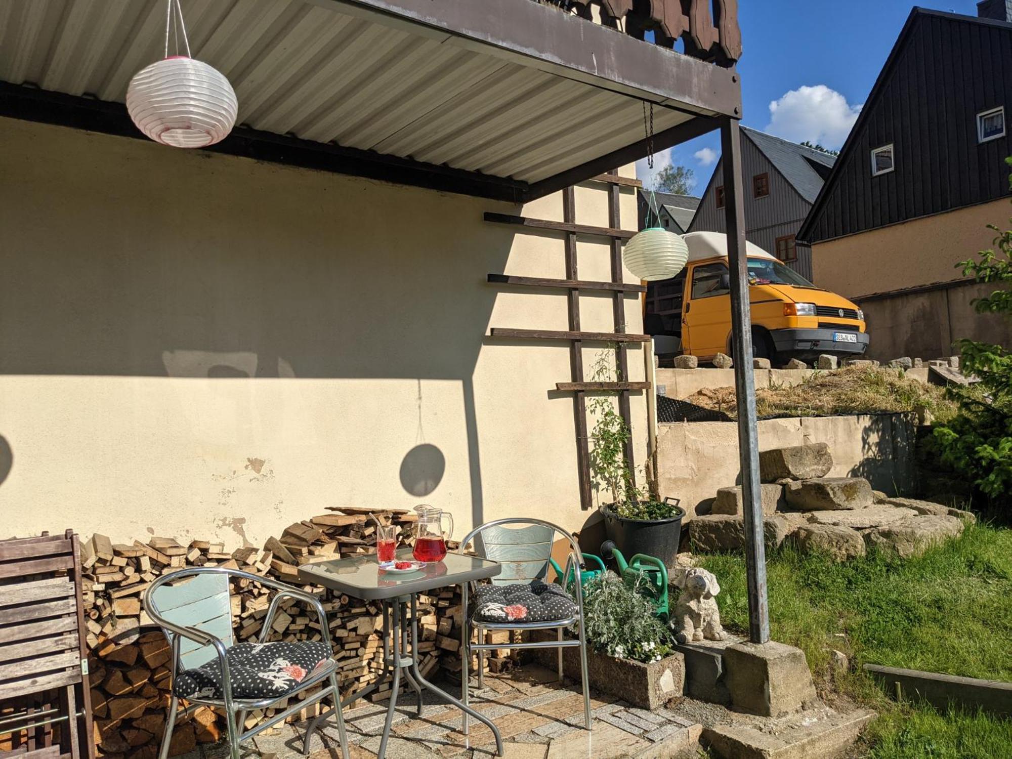 Idyllische Erholung - Sauna, Garten, Pool&Fluss - Zi1 Sebnitz Exterior foto